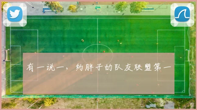 有一说一，约胖子的队友联盟第一