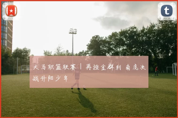 大马职篮联赛｜再挫金群利 南虎决战升阳少年